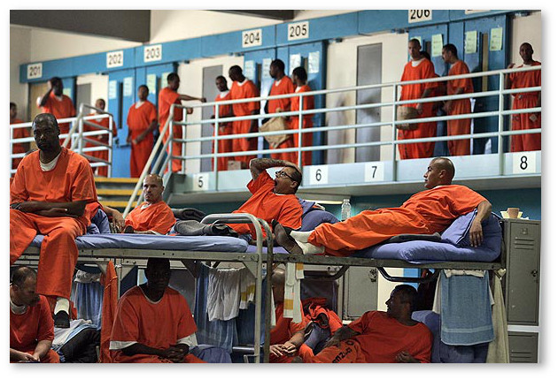 overcrowded prison