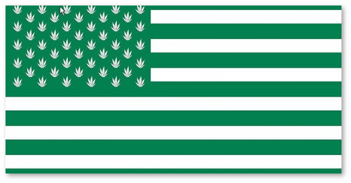 weed flag