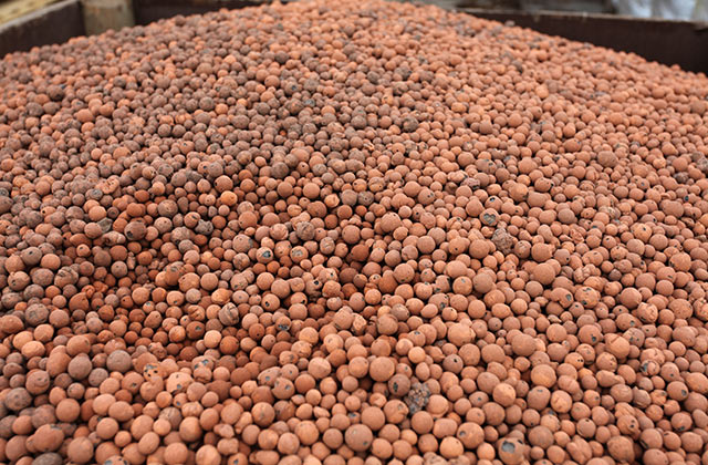 Керамзит - инертный материал, который служит отличным дренажем на дне горшков