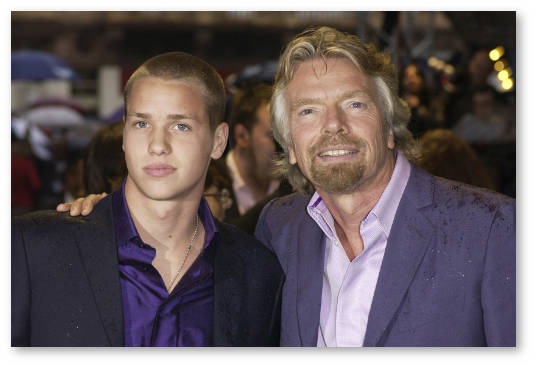 richard branson kurit travu s synom