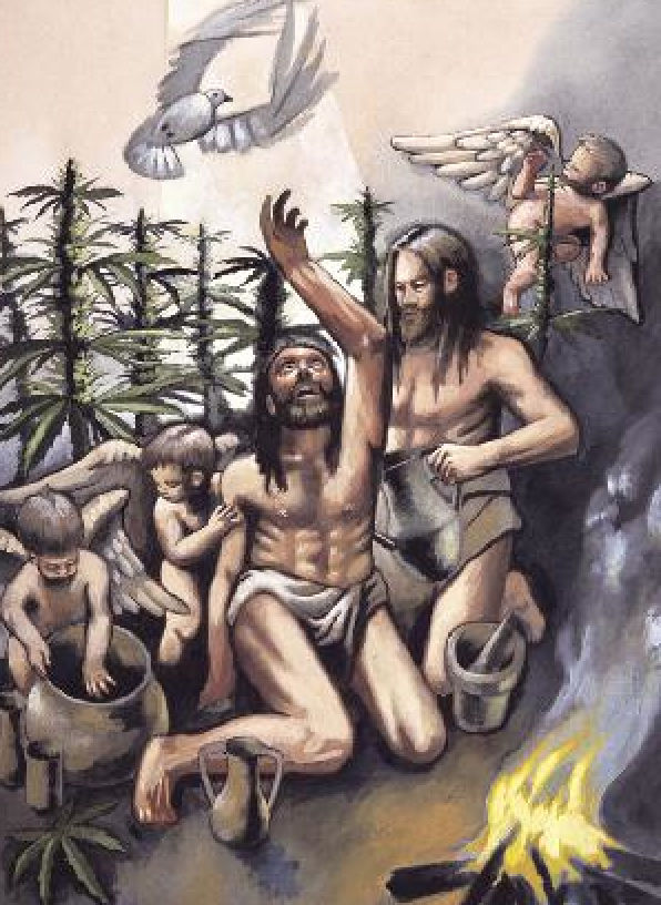 iisus iscelyal konoplej