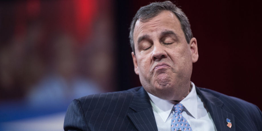 chris christie protiv travy