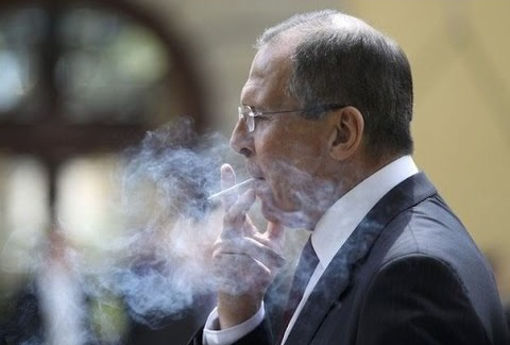lavrov sigaretoy