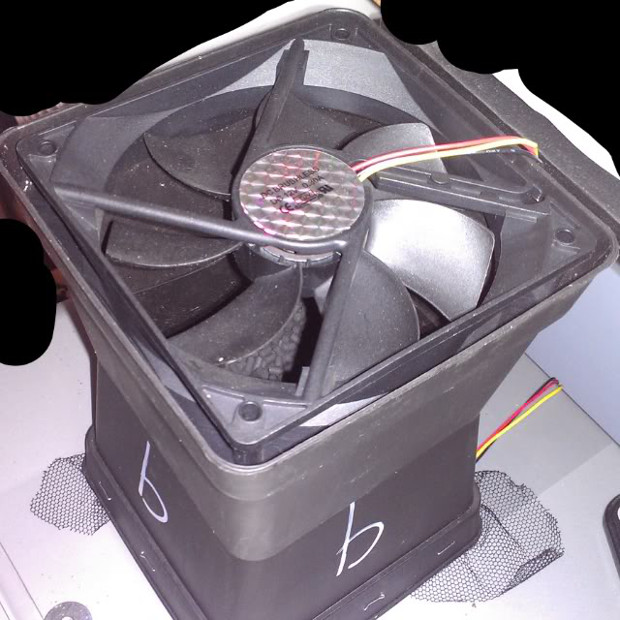 dyi carbon filter pc fan microgrow 12