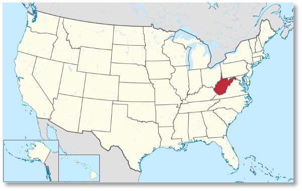 West Virginia in United States