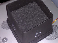 Самодельный угольный фильтр из кулера для микробоксов